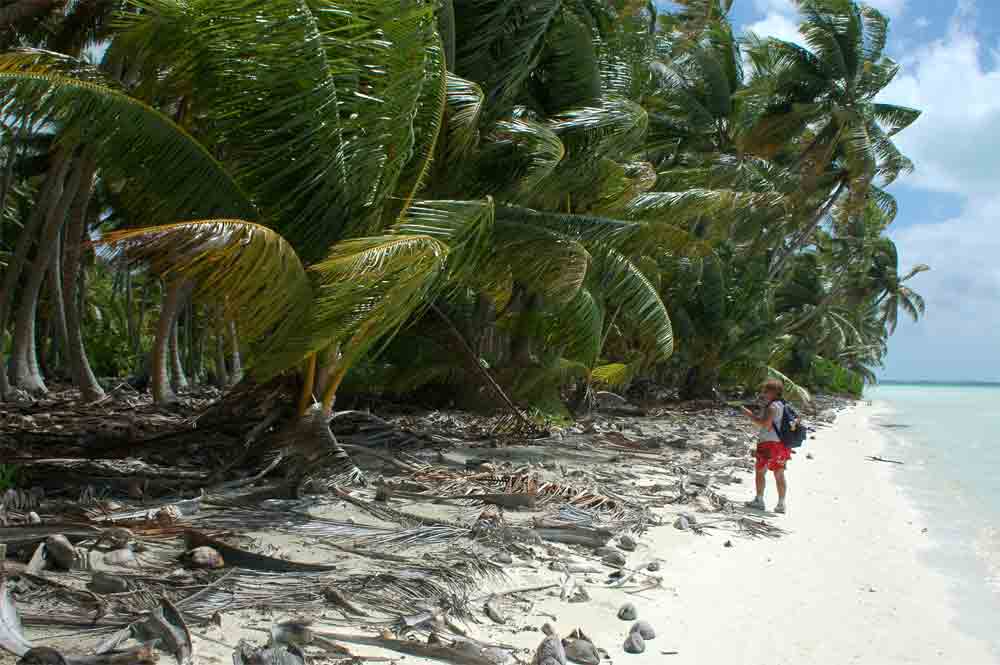 18 - Rep. de Kiribati - Fanning Island, Napali Beach